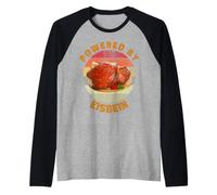 Powered By Eisbein - Stinco di Maiale con Cibo Tedesco Maglia con Maniche Raglan