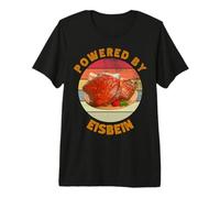 Powered By Eisbein - Stinco di Maiale con Cibo Tedesco Maglietta Premium