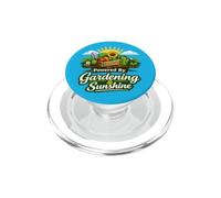 Powered By Gardening and Sunshine Funny PopSockets PopGrip per MagSafe