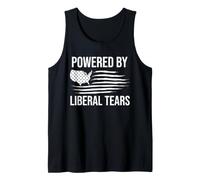 Powered By Liberal Tears Flag Anti Liberal Make Liberals Cry Canotta