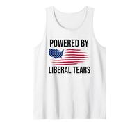 Powered By Liberal Tears Flag Anti Liberal Make Liberals Cry Canotta