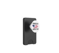 Powered By Liberal Tears Flag Anti Liberal Make Liberals Cry PopSockets PopWallet per MagSafe