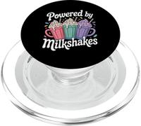 Powered By Milkshakes colorato divertente design PopSockets PopGrip per MagSafe