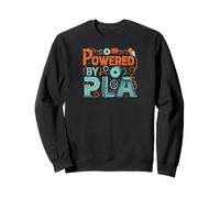 Powered BY PLA 3D Printer Filament Maker Enthusiast Felpa