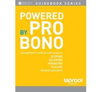 Powered by Pro Bono (Tascabile) Jossey-Bass Nonprofit Guidebook Series