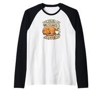 Powered By Purrs & Caffeine Cat Lover Coffee Design Maglia con Maniche Raglan