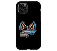 Powered By RF Radio Communication Signal Tech Custodia per iPhone 11 Pro