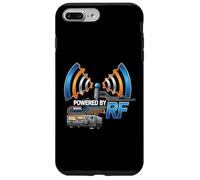 Powered By RF Radio Communication Signal Tech Custodia per iPhone 7 Plus/8 Plus