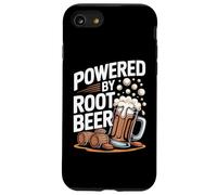 Powered by Root Beer Bubbly Mug Fun Custodia per iPhone SE (2020) / 7/8