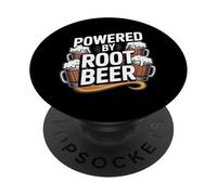 Powered By Root Beer Tazze rinfrescanti PopSockets PopGrip Adesivo