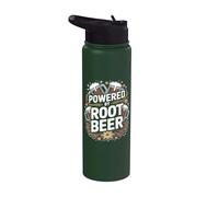 Powered By Root Fun Design Boccale Stainless Steel Insulated Water Bottle