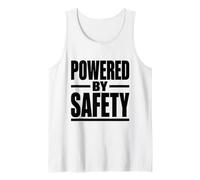 Powered by Safety - Regalo per la Campagna sulla Cultura della Sicurezza sul Posto di Lavoro Canotta