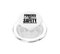 Powered by Safety - Regalo per la campagna sulla cultura della sicurezza sul posto di lavoro PopSockets PopGrip per MagSafe