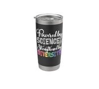 Powered by SCIENCE Rafforzato dalla protesta della DIVERSITÀ Bicchiere termico in acciaio inox doppia parete