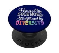 Powered by SCIENCE Rafforzato dalla protesta della DIVERSITÀ PopSockets PopGrip Adesivo