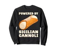 POWERED BY SICILIAN CANNOLI Sicilia Dolce Italia Felpa