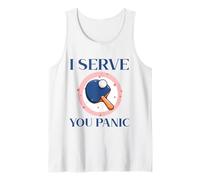 Powered By Spin & Bad Decisions Funny Retro Table Tennis Canotta