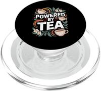 Powered By Tea Design Tazza Floreale PopSockets PopGrip per MagSafe