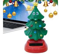 Powered Dancing Toy, Solar Swinging Christmas Tree, Moving Christmas Tree Decoration, Solar Powered Desk Decoration, Solar Swinging Tree For Car Dashboard, Christmas Tree Solar Decoration, Eco-Friend