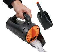 Powered Spreader - PP, 33 x 18 cm Handheld Fertilizer Spreader Ergonomic Design | Multi-Functional Salt & Ice Shovel Tool, Garden & Yard Maintenance Hand For Home, Backyard, Farm, Yard, Winter, Spring