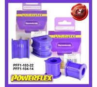 Powerflex 22mm Fr Barra Rollio Kit Boccole per Alfa Romeo Alfasud,Alfasud Sprint