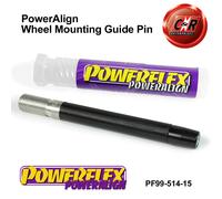 Powerflex Allineare Ruota Supporto Guida Perno per Audi A4 2wd B5 (1995-2001)
