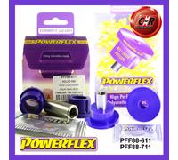 Powerflex Ant. Basso 5 Cilindro Motore Mnt Sml + Lrg Spazzole Per S60 01-09