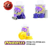 Powerflex Ant. Basso 5Cyl Engtiebar Lrg + Sml + Superiore Eng Tondo Spazzole per