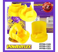 Powerflex Ant. Basso + Superiore Motore Benzina + Gbox Inserti PFF80-1320