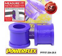 Powerflex Road Ant. Rollio Bronzine Barra 26.8mm per Porsche 968 92-1995