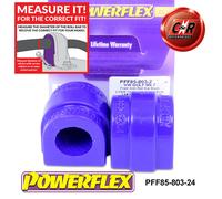 Powerflex Frarb Spazzole 24mm per Golf MK7 2WD 122PS + Multi-Link 12on