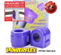 Powerflex Fr Rollio Bronzine Barra 26.6mm Per Buick Lacrosse MK2 10-16