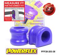 Powerflex Ant. o , Spazzole 38mm Per Jeep Grand Cherokee Mk4 2011-2015
