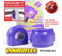 Powerflex Ant. o , Spazzole per BMW 5 Series F10, F11 Xdrive (10-16)