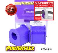 Powerflex Anteriore Anti Rollio Barra Interno Supporti 19mm per MG Mgtf (02-09)
