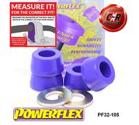 Powerflex RR Barra Rollio Collegamento Spazzole Per Land Rover Defender 1984