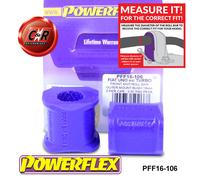 Powerflex Anteriore Barra Rollio Esterno Supporti per Fiat Uno Inc Turbo (