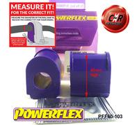 Powerflex Anteriore o,Interno Supporti 19mm per Renault 5 Gt Turbo (85-1991)