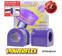 Powerflex Anteriore Barra Stabilizzatrice Supporti 21mm per Rover