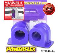 Powerflex Anteriore Barra Stabilizzatrice Supporti 24mm Per Saab 9-3 (98-02)