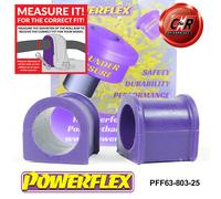 Powerflex Anteriore Barra Stabilizzatrice Supporti 25mm per Rover