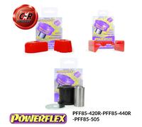 Powerflex Anteriore Basso Spazzole + Superiore Motore Diesel Inserti per Audi Tt