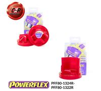 Powerflex Anteriore Basso + Superiore Supporto Destro Motore Inserts Diesel per