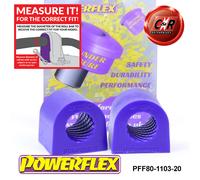 Powerflex Anteriore Bronzine Barra Antirollio 20mm Adatto a Vauxhall Corsa D