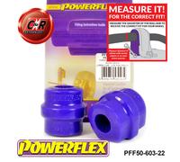 Powerflex Anteriore Bronzine Barra Antirollio 22mm per Peugeot 3008 2008-on