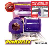 Powerflex Anteriore Bronzine Barra Antirollio 22mm per Porsche 944 (82-85)