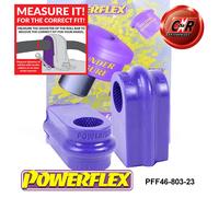 Powerflex Anteriore Bronzine Barra Antirollio 23mm Per Juke (11on) PFF46-803-23