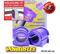 Powerflex Ant. Bronzine Barra Antirollio 23mm per Porsche Boxster (97-04)