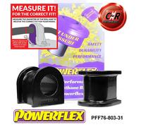 Powerflex Anteriore Rollio Bronzine Barra 31mm Per Fortuner Mk2 (2015 Su )