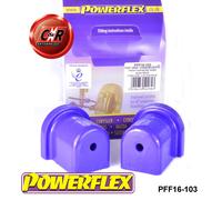 Powerflex Anteriore Forcella Posteriore Interna Spazzole per Fiat Uno + Turbo